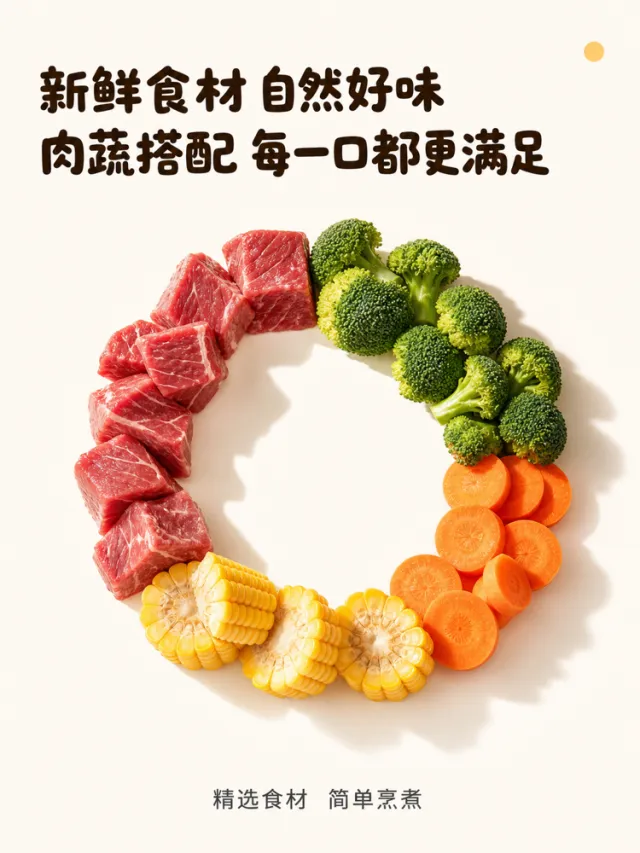 Fresh ingredients, warm editorial layout