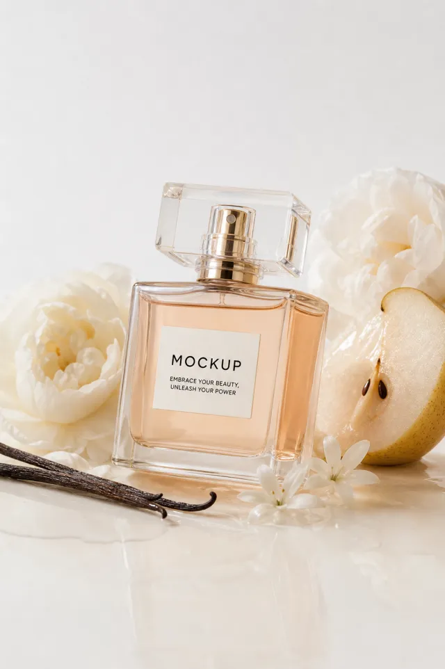Fragrance among flowers and marble