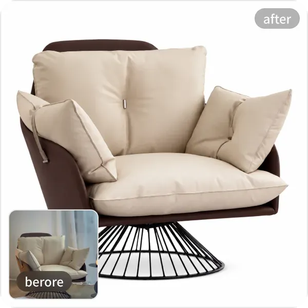 Product retouch template example 1