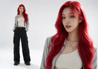 Red-haired character reference